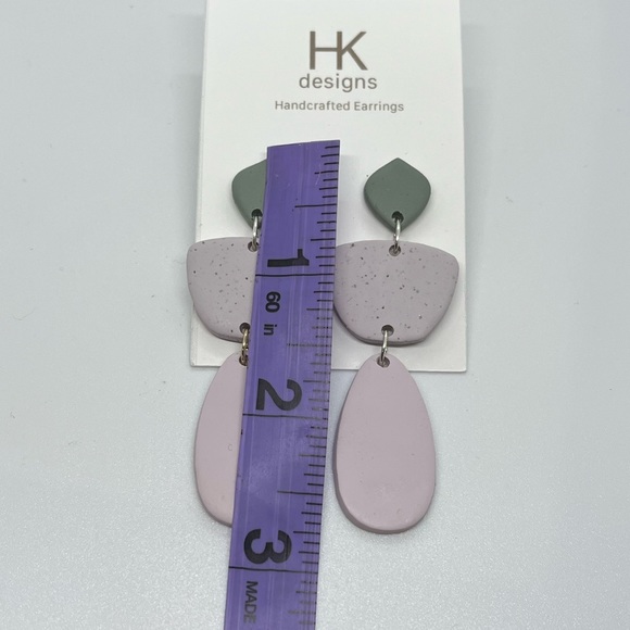 NWT Bold Handmade Earrings - Picture 5 of 8